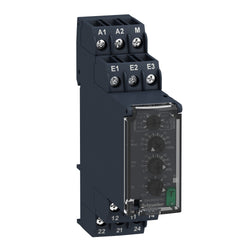 Schneider Harmony, Modular 1-phase voltage control relay, 8 A, 2 CO, 1-100 V AC/DC, 24-240 V AC/DC