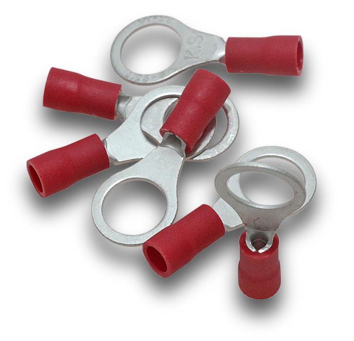 Elecsupp Terminal ring 1.5 8mm Red 100