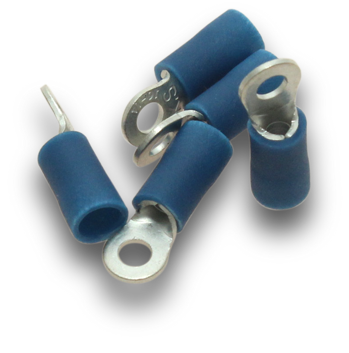 Elecsupp Terminal ring 2.5 3mm Blue 100