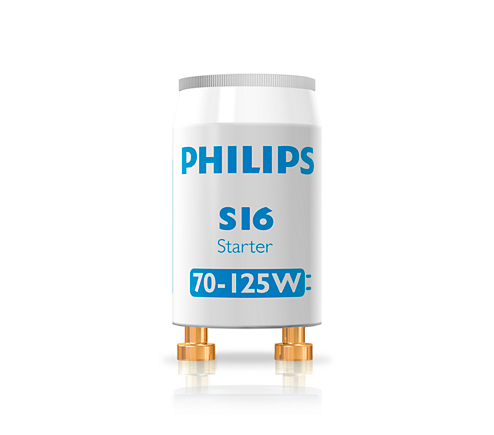 Philips 928390930371 Starter Switch Fluorescent 70-125W 240V 2 Pin S16