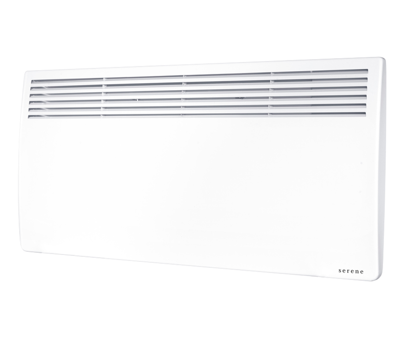 Serene Panel Heater 1.5kW Convection IP24 White Serenity