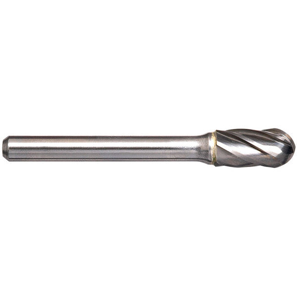 Trucut Alpha 1/4 Cylindrical Ballnose Burr