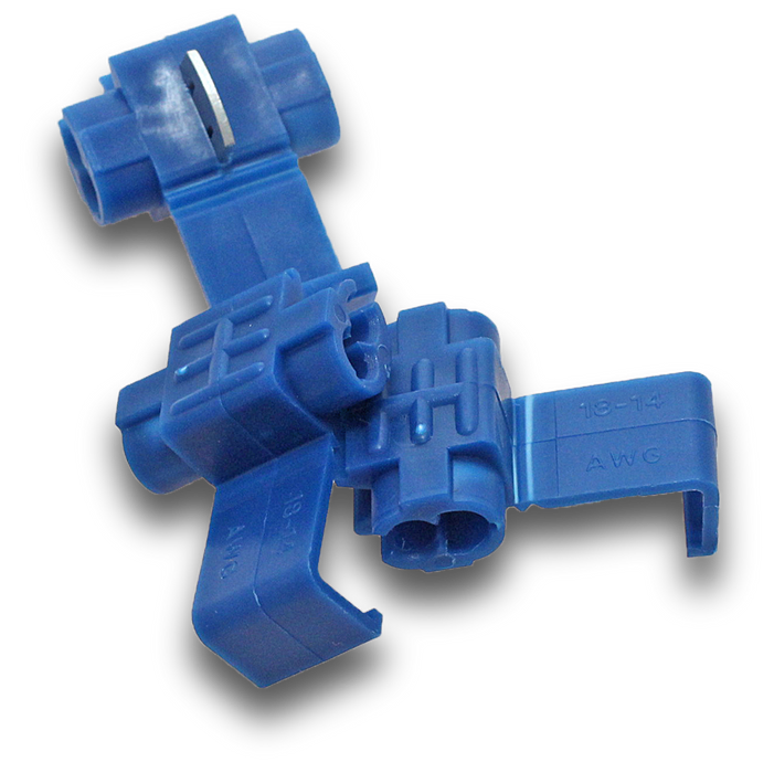 Elecsupp Snap connector 2.5mm Blue