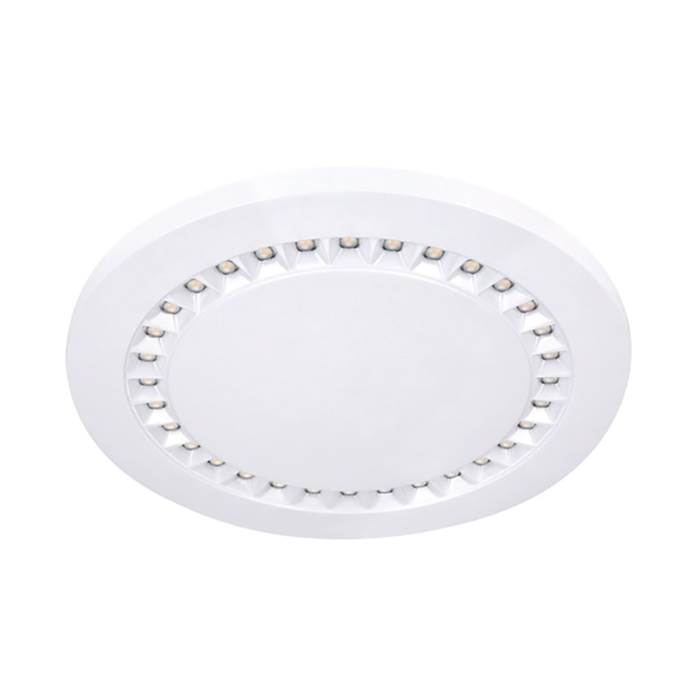 Hugo 12W LED Quadra Surface Light 3000k Button IP40