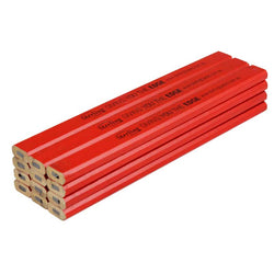 Trucut Alpha Sterling Builders Pencil - Red Medium Lead