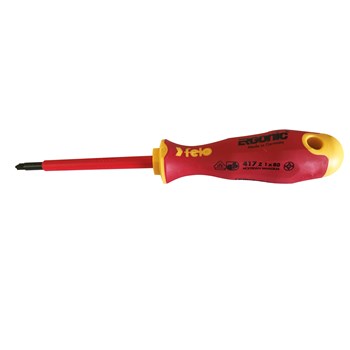 Felo 417 Ergonic Plus/Minus Insulated Screwdriver Size Z1 Hardene