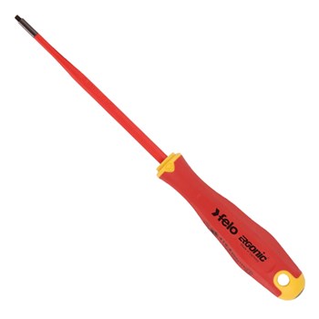 Felo 419 Ergonic E-slim Screwdriver Square #1 x 100mm Insulated H