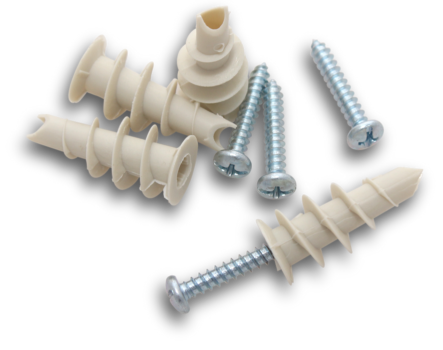 Elecsupp Wallboard fasteners plastic