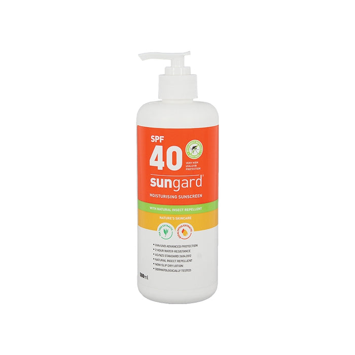 Transnet SUNGARD SPF 40 SUNSCREEN WITH NATURAL INSECT REPELLENT 500ML