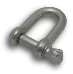 Elecsupp Shackles galv D 5mm