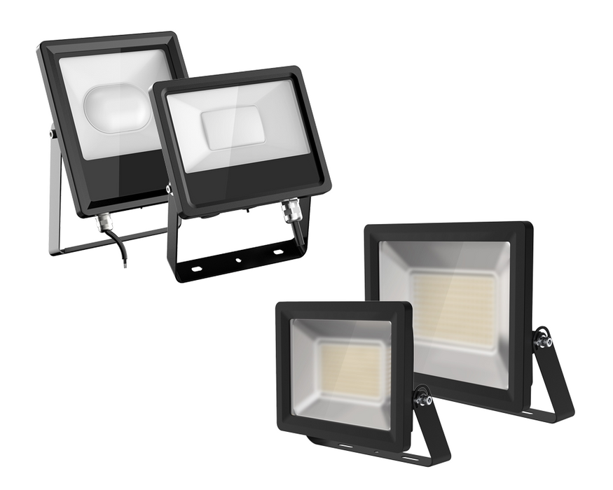 Pierlite SHADOW ECO LED FLOODLIGHT 100W/10500LM 4000K CRI80 NON-DIM I