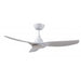 Ventair Skyfan DC 48"/1220MM 3 Blade Sweep Fan with Light White