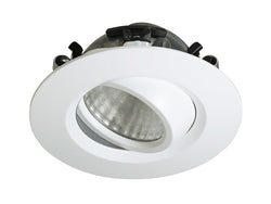 Switch Lighting 9.2W tilt LED recessed downlight, IC-F, IC dimming driver, 2