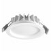 Switch Lighting 10W tilt DL, convex opaque, IC-F, 110deg, switchable CCT, 90