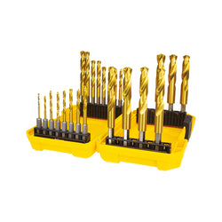 Alpha Gold Series HSS Impact Hex Drillset 2-13mm