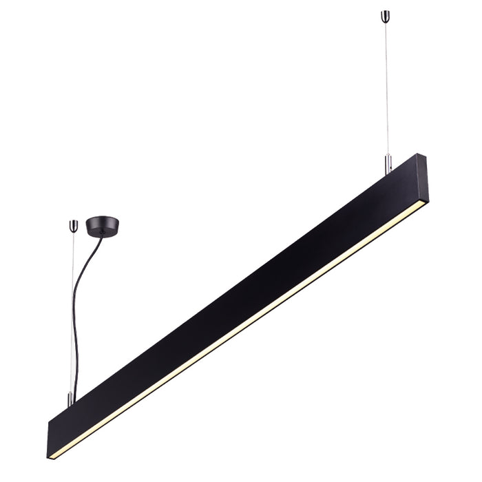 EUROTECH UP DOWN LINKABLE PENDANT BLACK 4000K 230V LED 40W