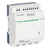 Schneider Compact smart relay, Zelio Logic, 12 I/O, 100...240 V AC, clock, no display