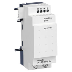 Schneider Discrete I/O extension module, Zelio Logic, 6 I/O, 24 V DC