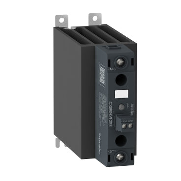 Schneider Harmony, Solid state relay, 45 A, DIN rail mount, zero voltage switching, input 4-32 V DC, output 48-600 V AC