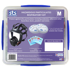 Shigematsu FS01 Full Face Mask (M) Hazardous Particulates Kit