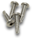 Elecsupp Tek Screw 10x20mm Metal S/S Sq/Dr 1000jar