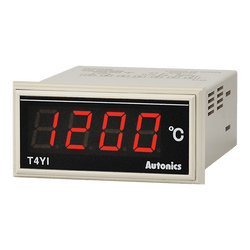 Autonics TEMPERATURE INDICATOR 72X36 PT100/-99.9 to 199.9C, 100-240VA