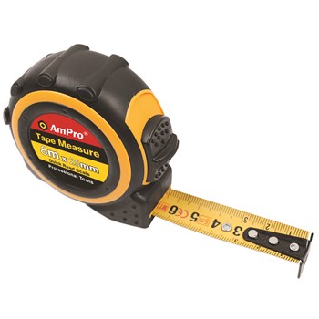 AmPro T25513 Tape Measure 8m (25mm blade) Heavy Duty