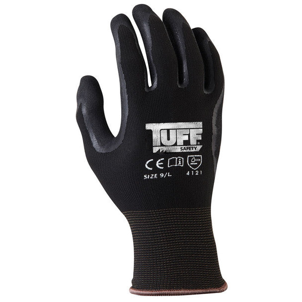 Trucut Tuff Trade Black Grip Glove - Size 10 XLarge