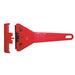 Trucut Sterling Red Plastic Scraper-Safety Cap