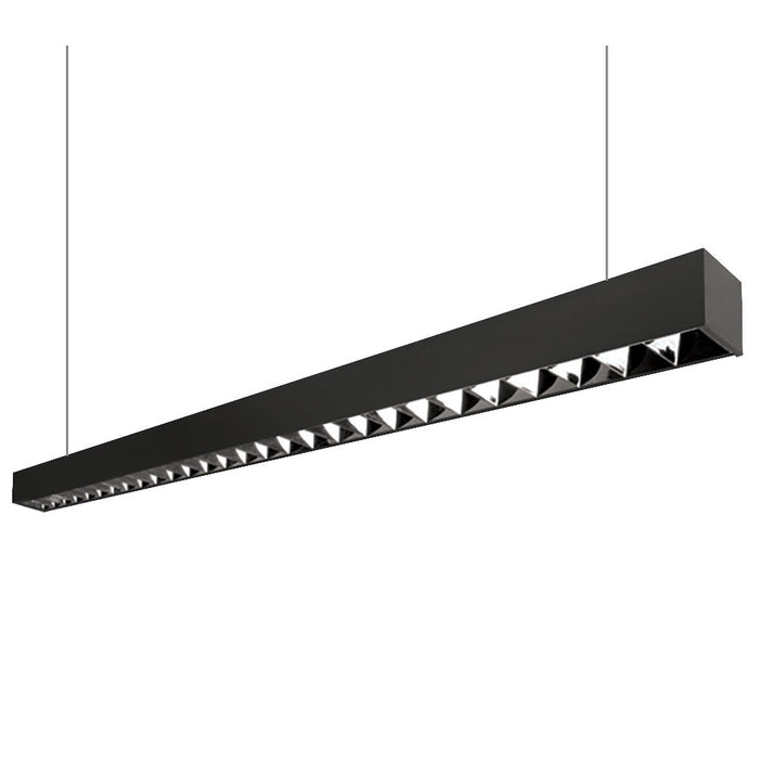 PROLUX LIGHT LINEAR PENDANT 42W NON DIM BLACK 4K 1504L X 75H X 56W