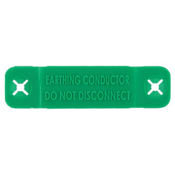 Transnet TRANSNET DARK GREEN EARTH TAG EARTHING CONDUCTOR DO NOT DISC