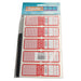 Transnet 100PKT TEST TAG RED HEAVY DUTY