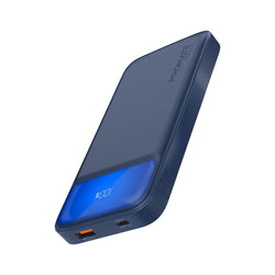 CDL Promate 10000mAh Super-Slim Power Bank with Smart LED Display Blue