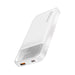 CDL Promate 10000mAh Super-Slim Power Bank with Smart LED Display White