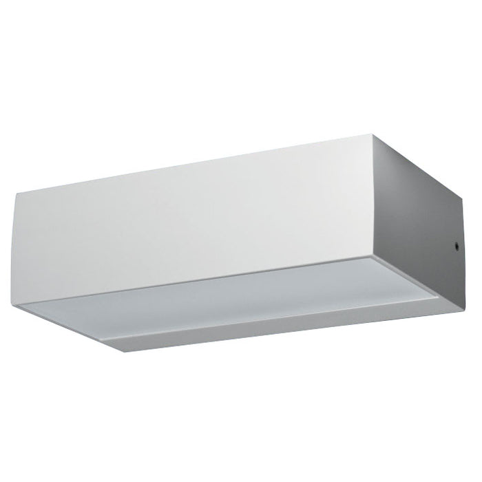 PROLUX LIGHT OUTDOOR WALL 9W UP/DN ALU WHITE IP54 3K 205X115X60