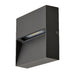 PROLUX LIGHT OUTDOOR WALL 4W ALU STEP BLACK IP54 3K 100X100X30