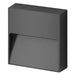 PROLUX LIGHT OUTDOOR WALL 4W ALU STEP GRAPHITE IP54 3K 100X100X30