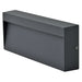 PROLUX LIGHT OUTDOOR WALL 8W ALU STEP GRAPHITE IP54 3K 198X77X32