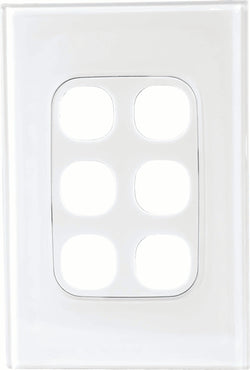 Vynco S/G URBAN 6G SWITCH PLATE ONLY