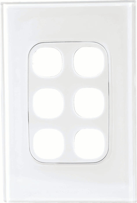 Vynco S/G URBAN 6G SWITCH PLATE ONLY