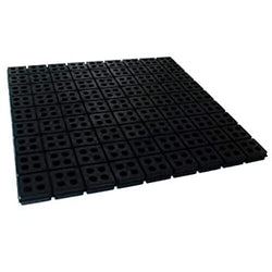 MA-LINE SOLID RUBBER PAD 455mm X 455mm X 5mm