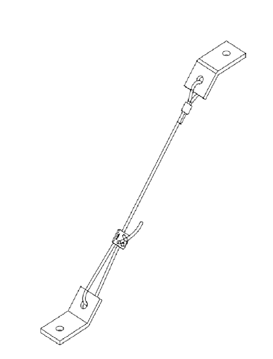 Vaico V.Lock Brace 6mm X 2M With 45deg Angle Brackets