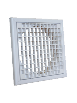 Vynco A/M BOURNE KIT BASE 150MM EGGCRATE GRILLE WHT