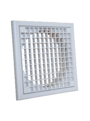 Vynco A/M BOURNE KIT BASE 150MM EGGCRATE GRILLE WHT