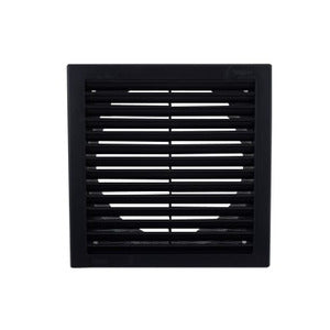 Vynco Grille External Square 150mm Black