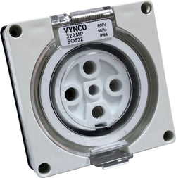 Vynco T-WREX 32A 5P 500V SOCKET IP66