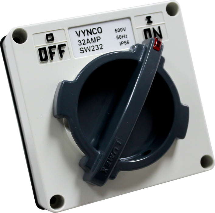 Vynco T-WREX 32A 2P 500V SWITCH IP66