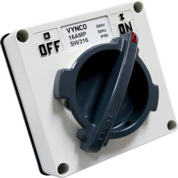 Vynco T-WREX 16A 3P 500V SWITCH IP66