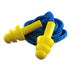 Wise Class 4 Corded Earplugs - 5 Pairs Pack