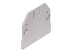 Wieland End Plate - Grey (Screw Terminals 2.5mm-10mm)